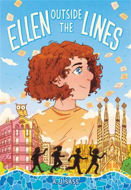 Book cover of: Ellen Outside the Lines. By: A. J. Sass