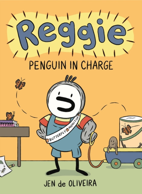 Book cover of: Reggie: Penguin in Charge (A Graphic Novel). By: Jen de Oliveira