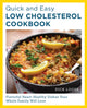 Book cover of: Quick and Easy Low Cholesterol Cookbook. By: Dick Logue