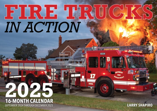 Book cover of: Fire Trucks in Action 2025