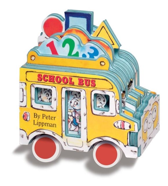 Book cover of: Mini Wheels: School Bus. By: Peter Lippman