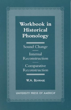 Workbook in Historical Phonology