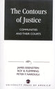 Book cover of: Contours of Justice. By: James Eisenstein 