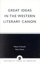 Book cover of: Great Ideas in the Western Literary Canon