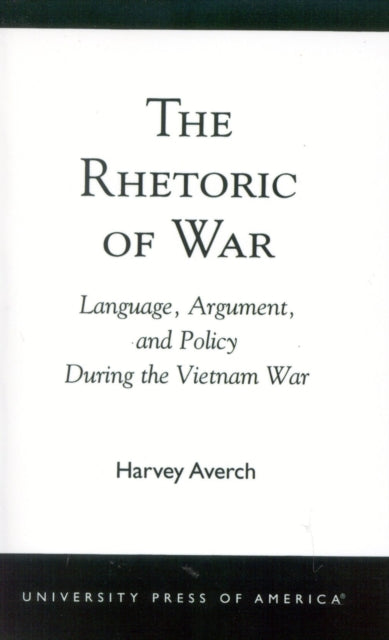 Book cover of: Rhetoric of War