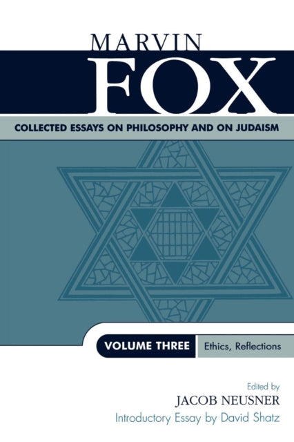 Book cover of: Collected Essays on Philosophy and on Judaism. By: Fox Marvin