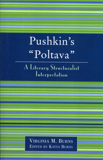 Book cover of: Pushkin's Poltava. By: Burns Katya