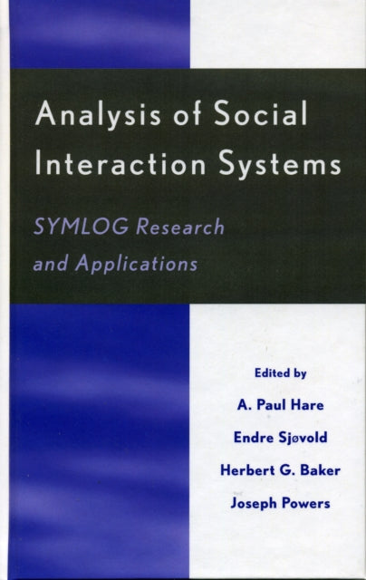 Book cover of: Analysis of Social Interaction Systems. By: Baker Herbert G.