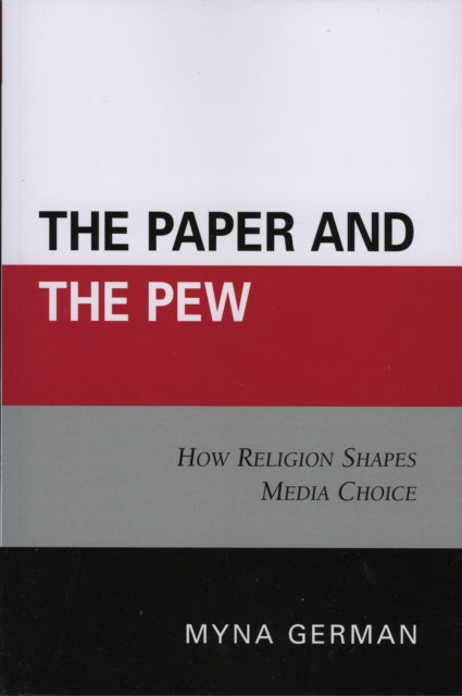 Book cover of: Paper and the Pew. By: Myna German