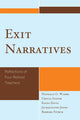 Book cover of: Exit Narratives. By: Nathalis G. Wamba