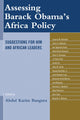 Book cover of: Assessing Barack Obama’s Africa Policy. By: Abdul Karim Bangura