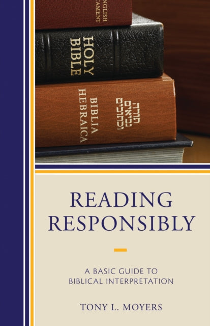 Book cover of: Reading Responsibly. By: Tony L. Moyers