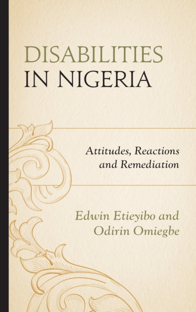 Book cover of: Disabilities in Nigeria. By: Edwin Etieyibo