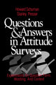 Book cover of: Questions and Answers in Attitude Surveys