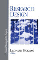 Book cover of: Research Design. By: Leonard Bickman