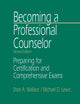 Book cover of: Becoming a Professional Counselor