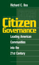 Book cover of: Citizen Governance