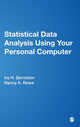 Book cover of: Statistical Data Analysis Using Your Personal Computer. By: Ira H. Bernstein