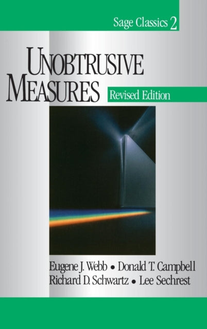 Book cover of: Unobtrusive Measures