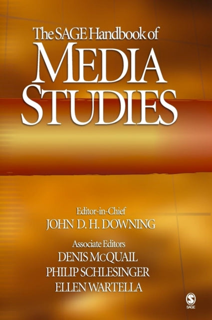 Book cover of: SAGE Handbook of Media Studies