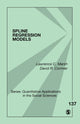 Book cover of: Spline Regression Models. By: Lawrence C. Marsh