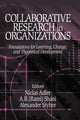 Book cover of: Collaborative Research in Organizations. By: Niclas Adler