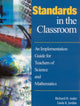Book cover of: Standards in the Classroom. By: Richard H. Audet