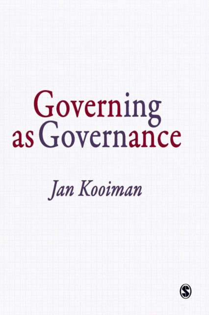 Book cover of: Governing as Governance