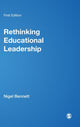 Book cover of: Rethinking Educational Leadership
