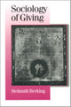 Book cover of: Sociology of Giving