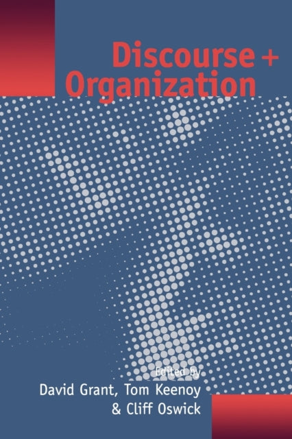 Book cover of: Discourse and Organization