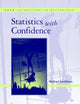 Book cover of: Statistics with Confidence
