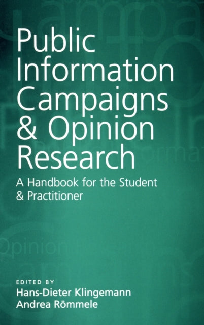 Book cover of: Public Information Campaigns and Opinion Research