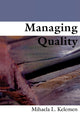 Book cover of: Managing Quality
