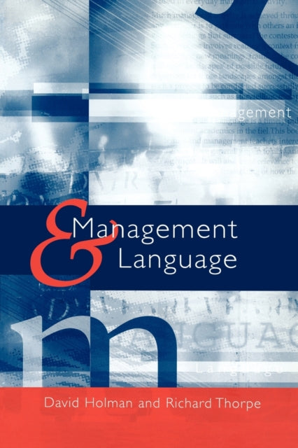 Book cover of: Management and Language