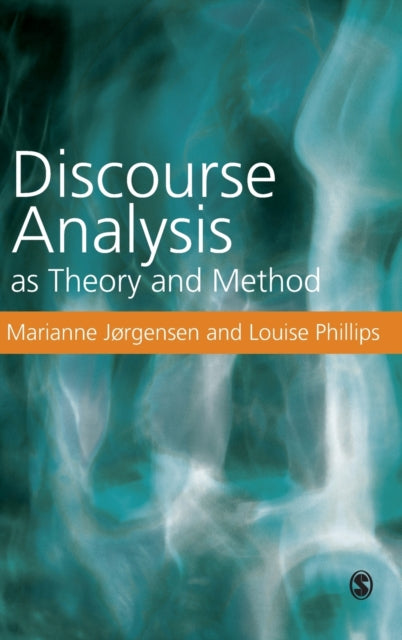 Book cover of: Discourse Analysis as Theory and Method