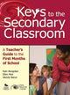 Book cover of: Keys to the Secondary Classroom. By: Rain Bongolan, Ellen Moir