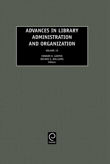 Book cover of: Advances in Library Administration and Organization