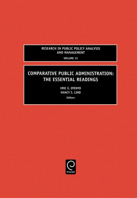 Book cover of: Comparative Public Administration