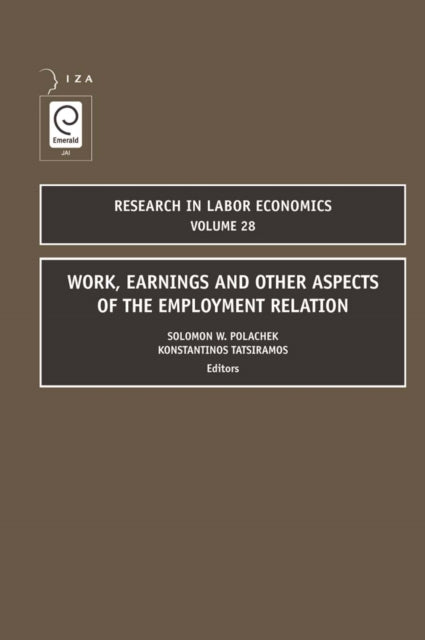 Book cover of: Work, Earnings and Other Aspects of the Employment Relation. By: S. W. Polachek