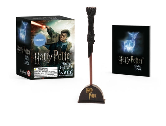 Book cover of: Harry Potter Wizard's Wand with Sticker Book. By: Running Press