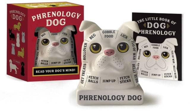Book cover of: Phrenology Dog. By: Brenna Dinon