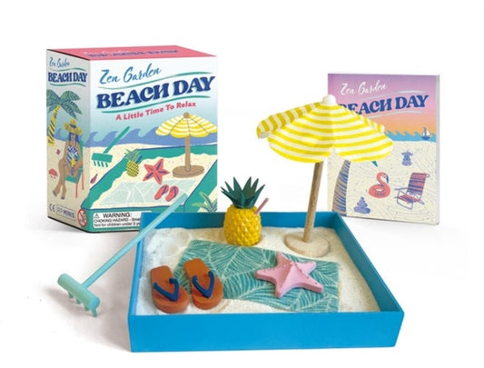 Book cover of: Zen Garden Beach Day. By: Hannah K. Jones