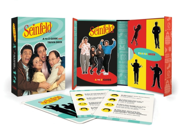 Book cover of: Seinfeld: A to Z Guide and Trivia Deck. By: Tom Brennan