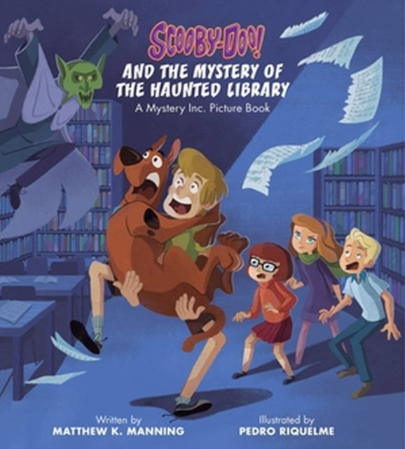 Book cover of: Scooby-Doo and the Mystery of the Haunted Library. By: Matthew K. Manning