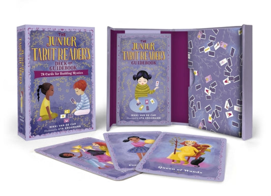 Book cover of: Junior Tarot Reader's Deck and Guidebook. By: Nikki Van De Car