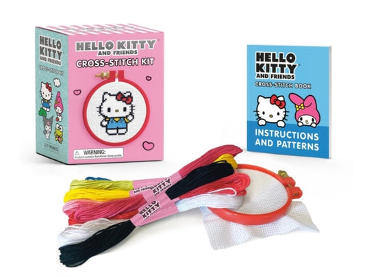 Book cover of: Hello Kitty and Friends Cross-Stitch Kit. By: Sosae Caetano