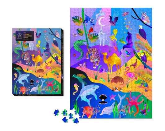 Book cover of: Mystic Mondays: The Cosmic Creatures Puzzle
