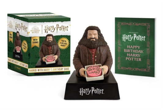 Book cover of: Harry Potter: Hagrid with Harry’s Birthday Cake (“You’re a Wizard, Harry”). By: Donald Lemke