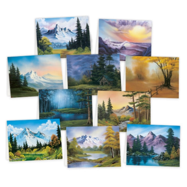 Book cover of: Bob Ross Notecards. By: Bob Ross